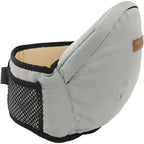 Port-Bebe Ergonomic Ajustabil cu Scaun, 3 Pozitii, Bumbac Respirabil, pentru Copii 0-3 Ani, 20 kg Maxim, 25 x 22 x 18 cm