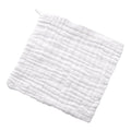 Prosop Absorbant, din Bumbac, 6 Straturi, 30 x 30 cm, Alb