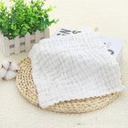 Prosop Absorbant, din Bumbac, 6 Straturi, 30 x 30 cm, Alb