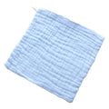 Prosop Absorbant, din Bumbac, 6 Straturi, 30 x 30 cm, Albastru