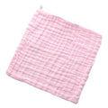 Prosop Absorbant, din Bumbac, 6 Straturi, 30 x 30 cm, Roz
