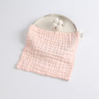 Prosop Absorbant, din Bumbac, 6 Straturi, 30 x 30 cm, Roz