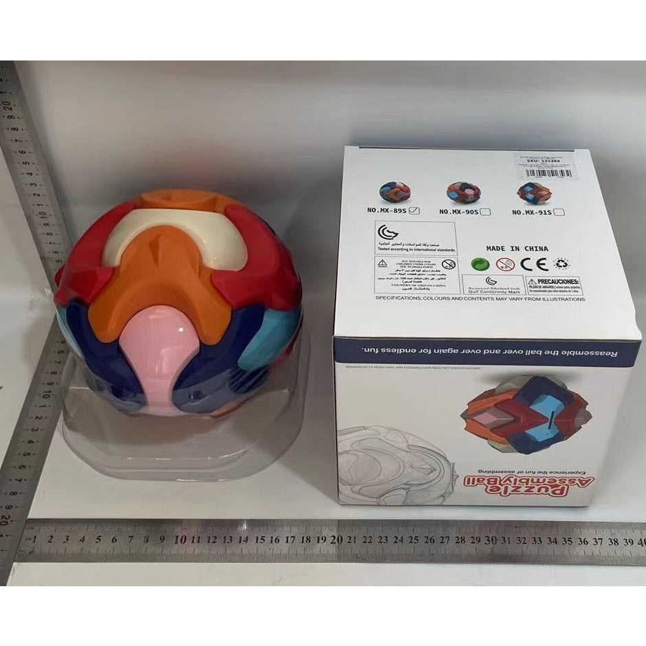 Pusculita Sub Forma de Minge, de Construit, se Asambleaza/Dezasambleaza, din Plastic, 16.5x16.5x16.5, Multicolor