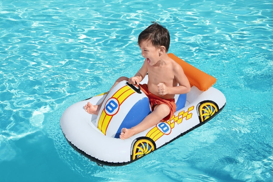 Saltea gonflabila masinuta Bestway, pentru plaja, 110 x 75 cm