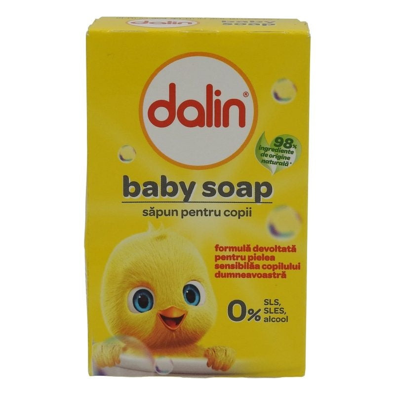 Sapun solid Dalin, piele sensibila, 100 g - set 6 bucati