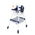 Scaun de Masa pentru Copii, Multifunctional,Suport de Agatat Jucarii, 110 x 60 x 70 cm, Albastru