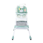 Scaun de Masa pentru Copii, Multifunctional, Suport de Agatat Jucarii, 110 x 60 x 70 cm, Verde
