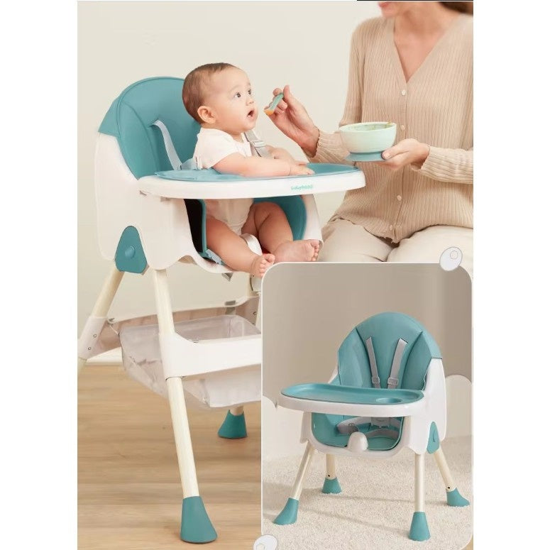 Scaun de Masa Pliabil 3in1, Reglabil, Multifunctional, Albastru