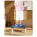 Scaunel WC, Scaun Inaltator WC Copii, Suport Picioare WC, Taburet Inaltator, 17x22x38 cm, Albastru