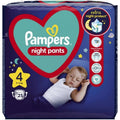 Scutec Chilotel de noapte Pampers Night, marimea 4, 9 - 15 kg, 25 bucati