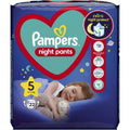 Scutec Chilotel de noapte Pampers Night, marimea 5, 12 - 17 kg, 22 bucati