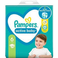 Scutece, PAMPERS, Active Baby, Giant Pack, Nr. 6, 13-18 kg, Set 56 Bucati