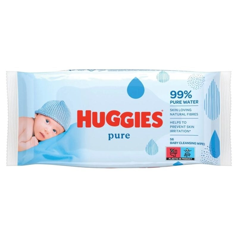 Servetele Umede, Huggies, 56 buc Pure