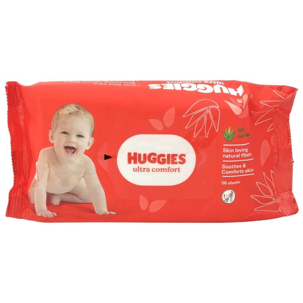 Servetele Umede, Huggies, 56 buc Ultra Comfort