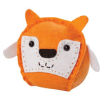 Set 3 Piese Creatie Perna pentru Copii Model Bufnita/Vulpe/Iepure, Dream Kids