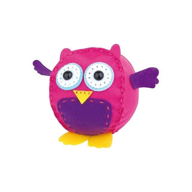 Set 3 Piese Creatie Perna pentru Copii Model Bufnita/Vulpe/Iepure, Dream Kids