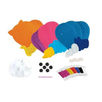 Set 3 Piese Creatie Perna pentru Copii Model Pasare/Catel/Pisica, Dream Kids