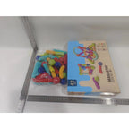 Set 36 piese magnetice de constructie, Forme geometrice, Multicolor
