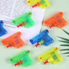 Set 4 Mini Pistoale cu Apa, Jucarii de Vara, pentru Copii, 4 Culori Transparente Random