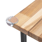 Set 4 sigurante rotunde pentru colturi Akuku transparent