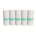 Set 5 Role de Hartie Termica Autocolanta, pentru Mini Imprimanta Foto Portabila, Alb