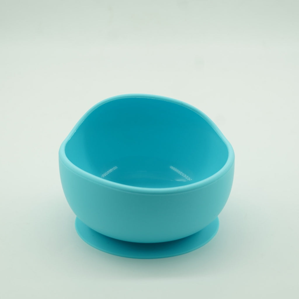 Set 8 piese diversificare bebelusi si copii din silicon, albastru