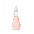 Set Aspirator Nazal pentru Copii, Manual, Anti-Reflux, cu Pompita, Usor de Curatat, Varf din Silicon, 11.2x4cm, Roz