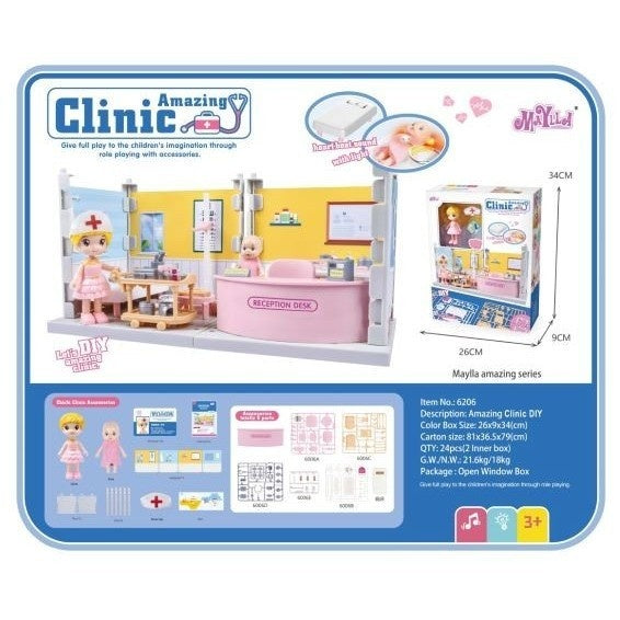 Set cabinet medical cu instrumente, Jucarii pentru copii