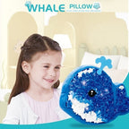 Set Creatie Perna pentru Copii Model Delfin, Dream Kids
