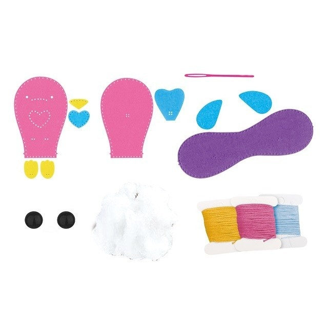 Set Creatie Perna pentru Copii Model Pasare, Dream Kids