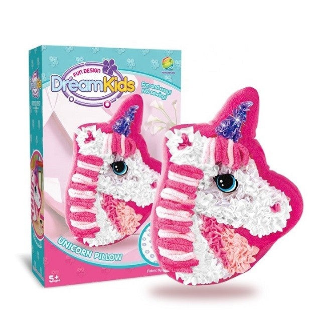 Set Creatie Perna pentru Copii Model Unicorn, Dream Kids