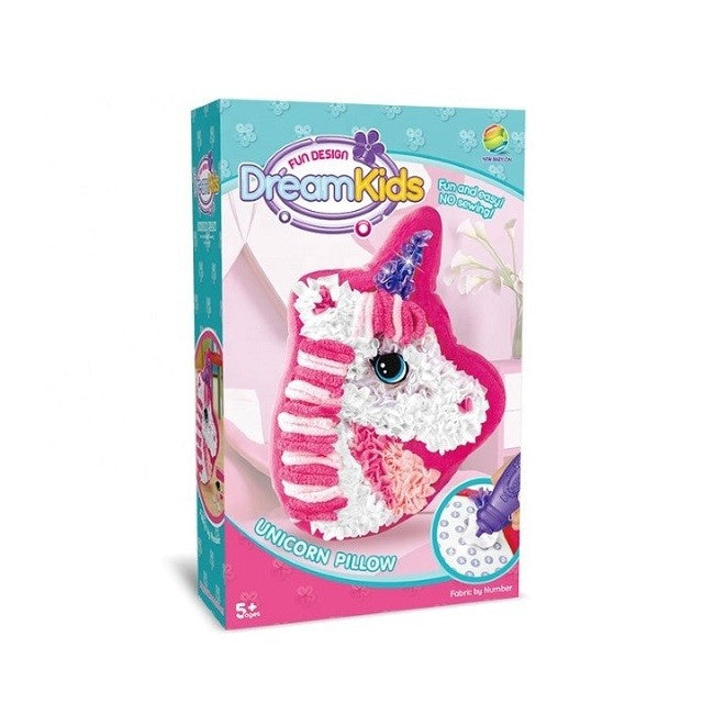 Set Creatie Perna pentru Copii Model Unicorn, Dream Kids