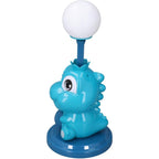 Set de Baseball 5 Piese pentru Copii, Jucarie Dinosaur Press, 14x23 cm, Verde/Albastru