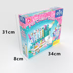 Set de Creatie, Stiloul Magic, +6 Ani, peste 50 de Accesorii, Laborator de Creatie Pixuri, 34 x 31 x 8 cm, Multicolor