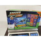 Set de Fotbal Joc Recreativ Pentru Copii, Minge cu Scai, Plansa din Material textil, 150 x 150 cm, Model Trofeu, Multicolor