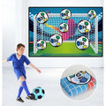 Set de Fotbal Joc Recreativ pentru Copii, Minge cu Scai, Poarta din Material Textil, 150 x 100 cm, Multicolor