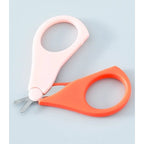 Set Ingrijire Unghii pentru Bebelusi, Cutie de Depozitare in Forma de Ursulet, 10 x 9.5 cm, Roz