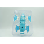Set inteligent de blocuri magnetice pentru copii, 8 piese, cutie depozitare, racheta, albastru
