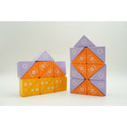 Set inteligent de constructie cu piese magnetice, 26 piese, pentru copii, +3 ani, multicolor