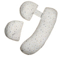 Set Perna pentru Gravide, Husa Detasabila, Utilizare in Forma H si U, Reglabila, Latime Ajustabila, Proactive, Gri
