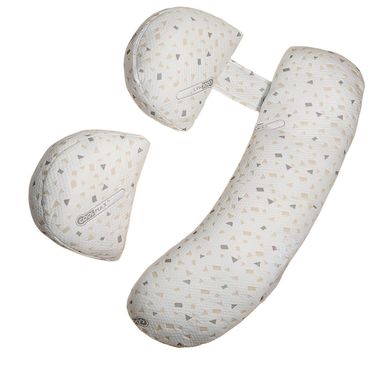 Set Perna pentru Gravide, Husa Detasabila, Utilizare in Forma H si U, Reglabila, Latime Ajustabila, Proactive, Gri