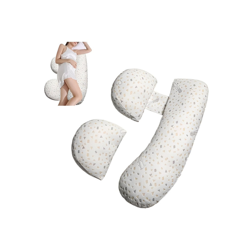 Set Perna pentru Gravide, Husa Detasabila, Utilizare in Forma H si U, Reglabila, Latime Ajustabila, Proactive, Gri