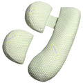 Set Perna pentru Gravide, Husa Detasabila, Utilizare in Forma H si U, Reglabila, Latime Ajustabila, Proactive, Verde