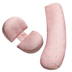 Set Perna pentru Gravide, Husa Detasabila, Utilizare in Forma H si U, Reglabila, Latime Ajustabila, Proactive, Roz