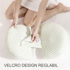 Set Perna pentru Gravide, Husa Detasabila, Utilizare in Forma H si U, Reglabila, Latime Ajustabila, Proactive, Verde