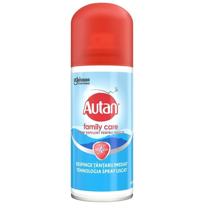 Spray repelent pentru insecte Family Care, 100 ml, Autan