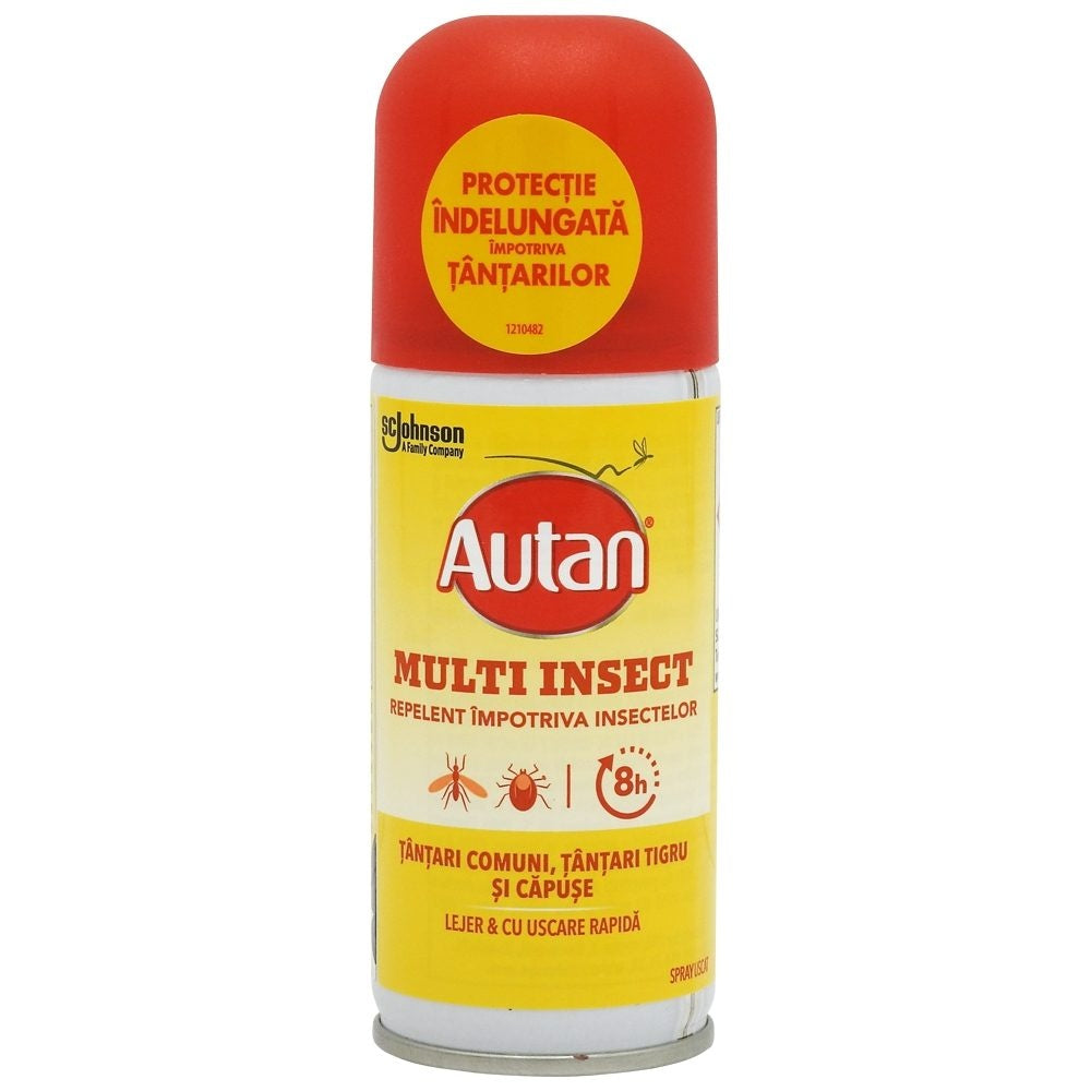 Spray repelent pentru insecte Multi Insect, 100 ml, Autan