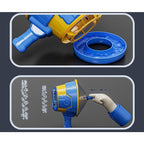 Suflator de Baloane, din Plastic, Functie de Suflare si de Facut Baloane, 4-6 Ani, 30.4 x 14.2 x 22.2 cm, Albastru