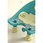 Suport de Baie Bebelusi, 0-12 luni, Montare pe Chiuveta/Lavoar/Cada, Ventuze Antiderapante cu Intaltime Reglabila, 50 x 24 x 12.5 cm, Verde