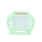 Tabla Magnetica pentru desen Pix, forma dreptunghi, dimensiuni 23x17 cm, cu picioare suport, Verde